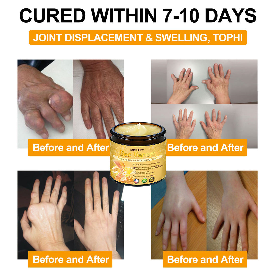 DarkFairy ® Bee Venom Advanced Joint and Bone Healing Cream