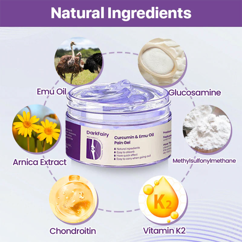 DarkFairy ®Curcumin & Emu Oil Pain Gel