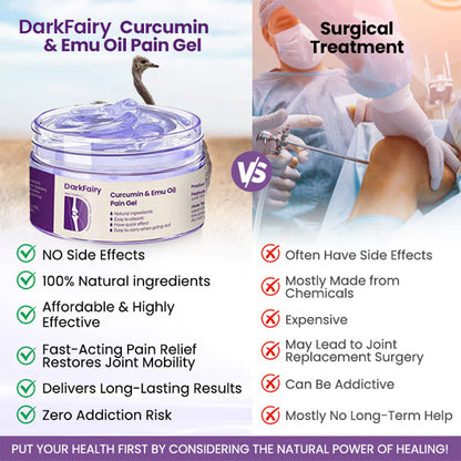 DarkFairy ®Curcumin & Emu Oil Pain Gel