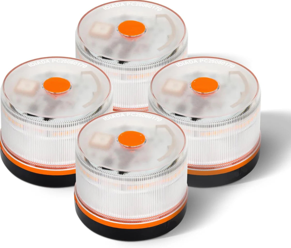 DF Luz de Emergencia V16 Aprobada por la DGT con Geolocalización 3.0 – Señalización de Ubicación para Automóviles, Plan de Datos Incluido – Base Magnética IP54 – Cumple con la Normativa 2026.